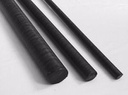 [11 93 1-BLACK NYLON 6A 20MM X 1M] NYLON 6A BARRA NEGRO (1 M) (Ø 20 MM)