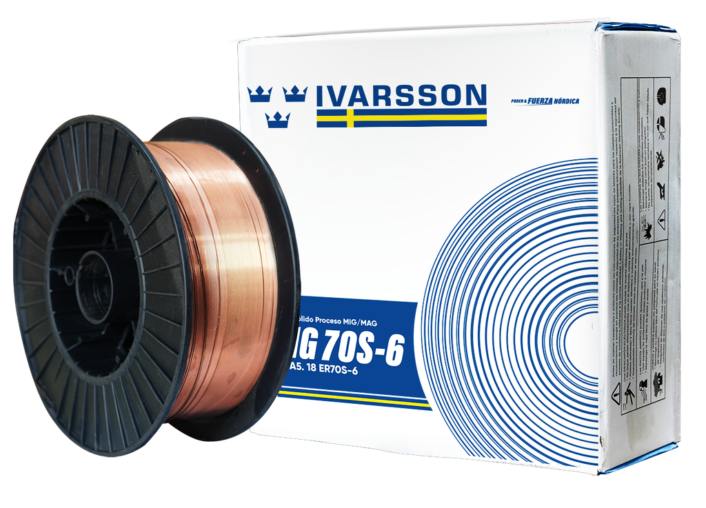ALAMBRE SÓLIDO IVARSSON ER70S-6 (5KG)