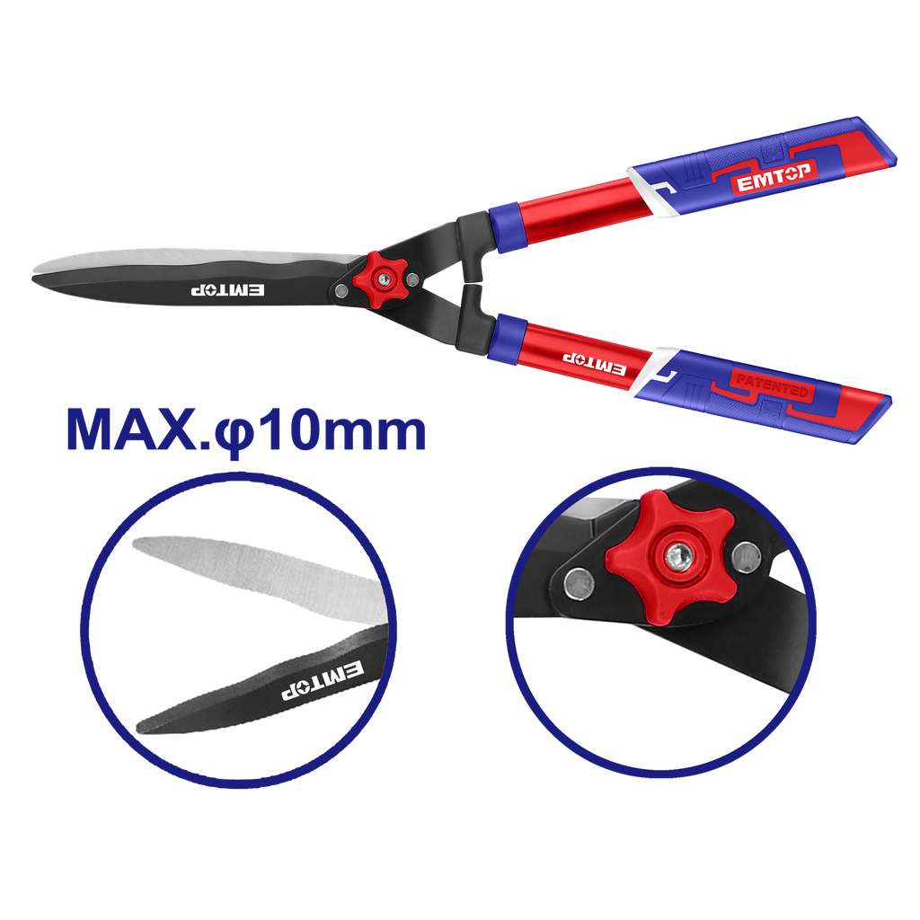 TIJERA PARA PODAR INDUSTRIAL 22&quot; MAX APERTURA 10MM USO AGRICOLA IVA CERO - EMTOP