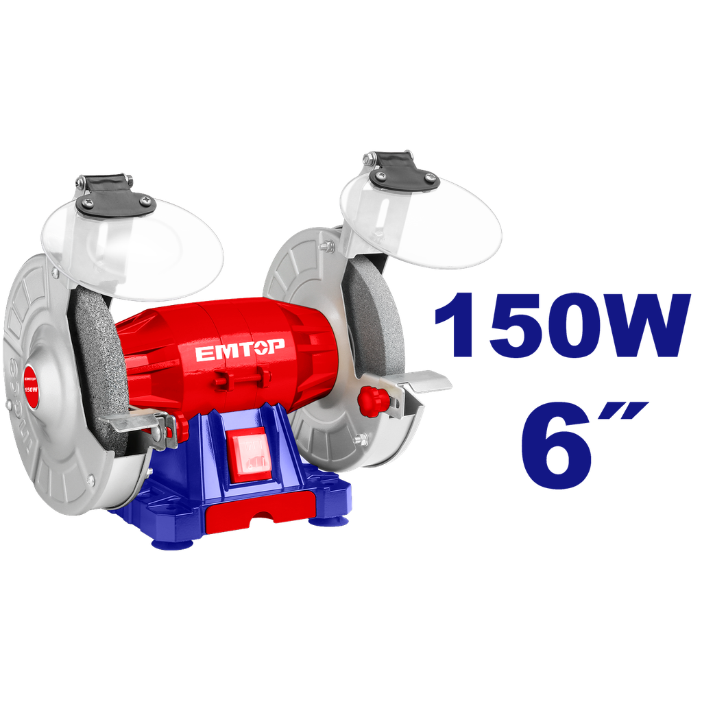 ESMERIL DE BANCO 6&quot; 150W 2950RPM - EMTOP