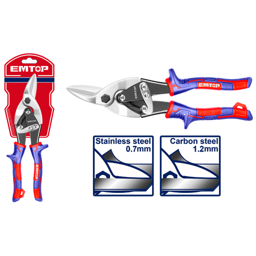 [52 ET EASP1052] TIJERA DE AVIACION IZQUIERDA L 10&quot; - EMTOP