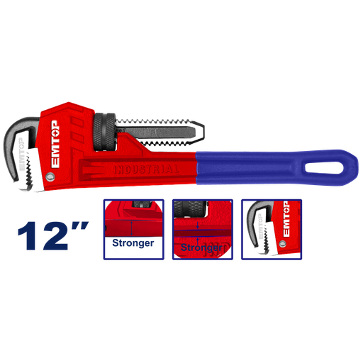 [52 ET EPWH1201] LLAVE PARA TUBO INDUSTRIAL 12&quot; - EMTOP