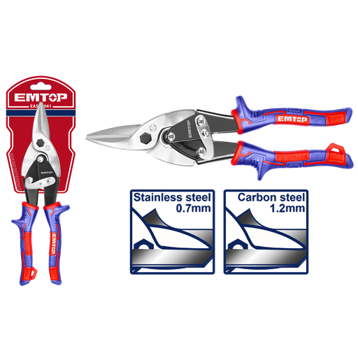 [52 ET EASP1041] TIJERA DE AVIACION RECTA L 10&quot; - EMTOP